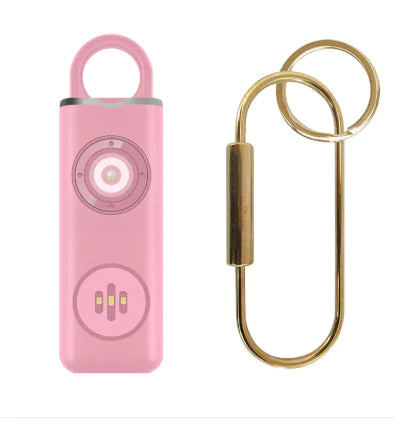 Personal Safety Alarm Keychain with SOS LED Light | 130dB Emergency Alert