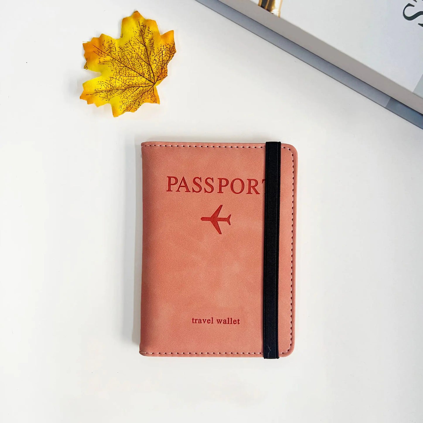 Travel Wallet RFID Passport Holder with Card Slots