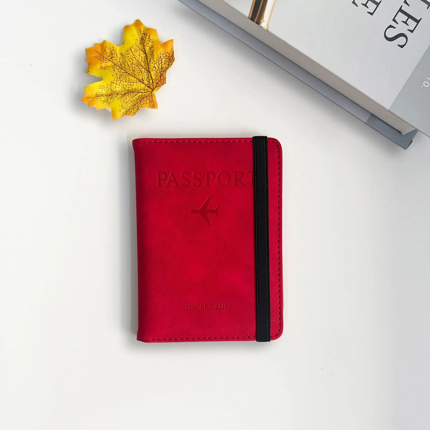 Travel Wallet RFID Passport Holder with Card Slots