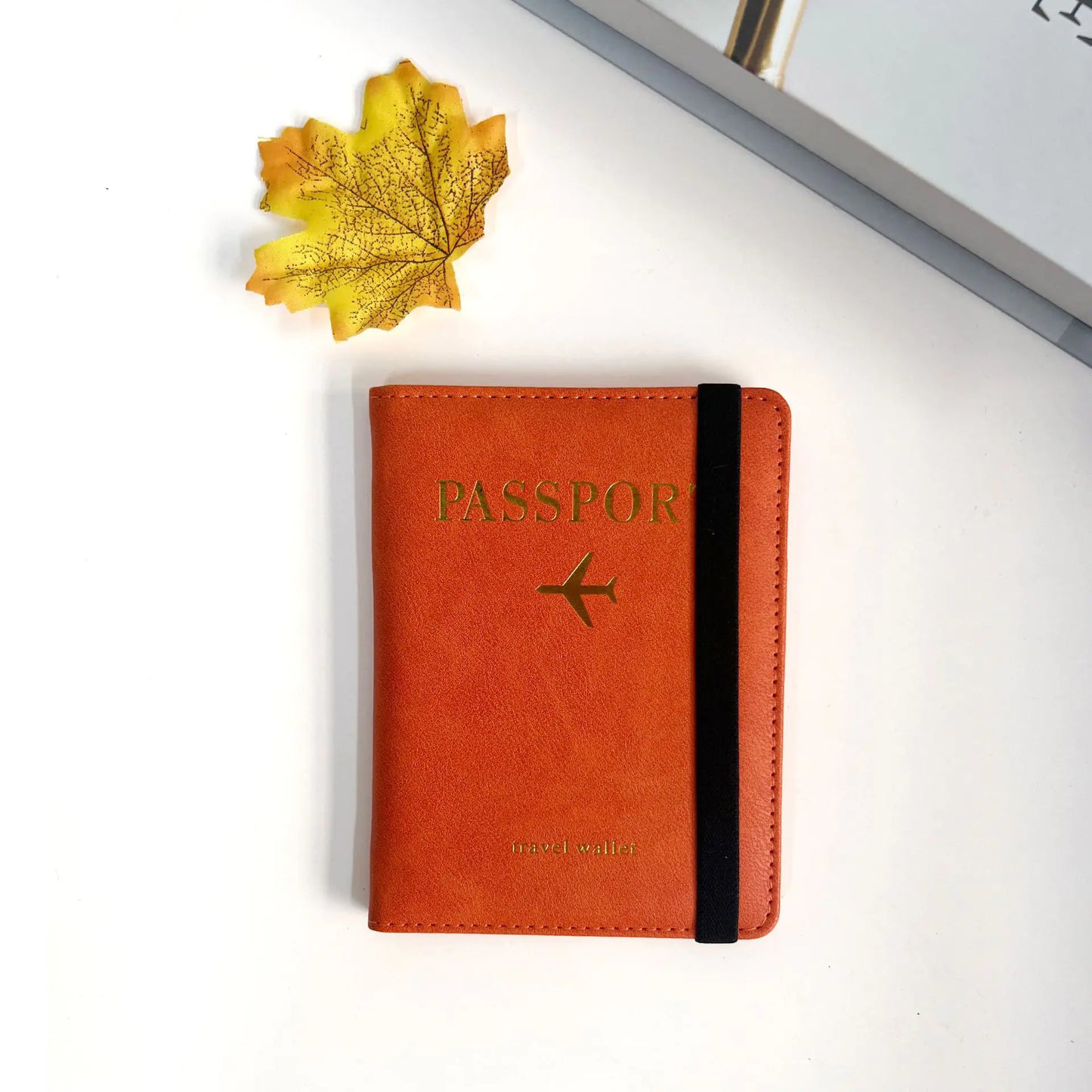 Travel Wallet RFID Passport Holder with Card Slots