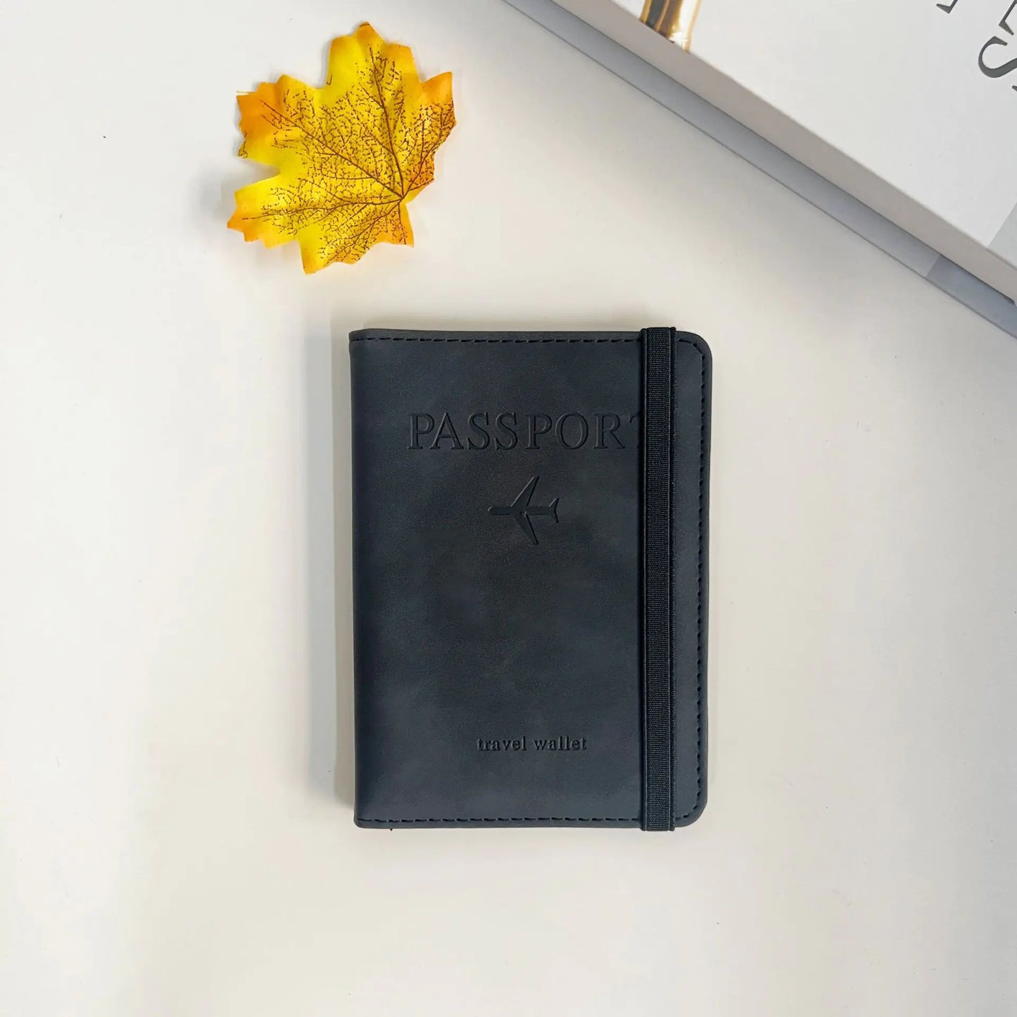 Travel Wallet RFID Passport Holder with Card Slots